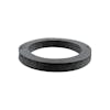 Thick 9mm Black Foam Gasket 100 Pack - Flat
