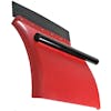 Red Poly Semi Truck Quarter Fenders Side View