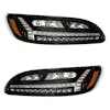 Peterbilt 386 387 Blackout LED Headlight - Thumbnail