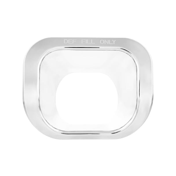 Peterbilt 579 Chrome Plastic DEF Filler Trim 2012-2021 - Thumbnail