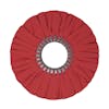 Zephyr 10" Muscle Buffs High Density Airway Buffing Wheel Rosy Red