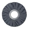 Zephyr 10" Muscle Buffs High Density Airway Buffing Wheel Charcoal