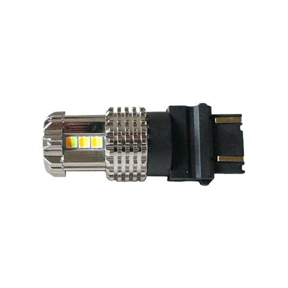 3157 Dual Color Super Bright Star Pattern 12 LED Bulb Default