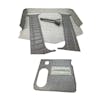 Peterbilt 379 Flat Top Day Cab Interior Kit 2 Tone Gray