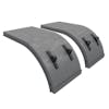 Spray Master SR-22 Half Tandem Stationary Poly Fenders - Silver/Grey