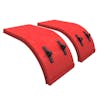 Spray Master SR-22 Half Tandem Stationary Poly Fenders - Red