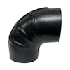 90 Degree Rubber Elbow 5.50" to 5.50"