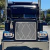 Black Truck Stainless-Steel-3D-Diamond-Grille-Mounted-Front