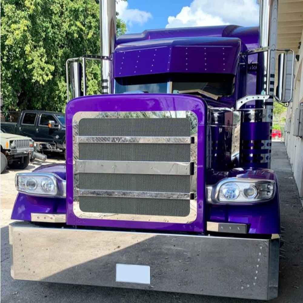 期間限定・お買い得商品: |産地直送 Miami 389 388 379 Peterbilt Style Visor Drop Paintable トップス