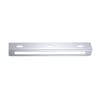 Stainless Steel Light Bracket With 12" Light Bar Cutout - Front View