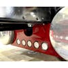 Peterbilt 26” Fuel Tank Light Panel By Talladega Fiberglass - Mounted Red angle