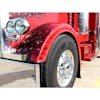 Peterbilt 379 359 Front Fenders with 4.5" Lip By Talladega Fiberglass - Front angle of Fender