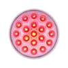 19 LED 4" Round Double Fury STT Light - Red