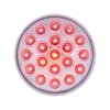 19 LED 4" Round Double Fury STT Light - Red Warning