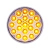 19 LED 4" Round Double Fury STT Light - Amber
