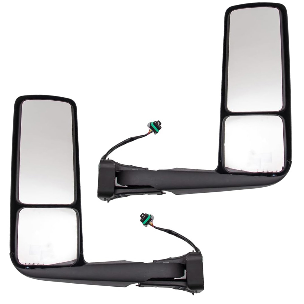 International LT625 Hood Mirror Assembly | Heated Motorized