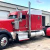 Kenworth 72" Flat Top Cab Conversion Top By Talladega Fiberglass - mounted driver side view