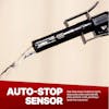 Battery Powered 2.5GPM Fuel Transfer Pump TRFA01 Auto Stop Sensor