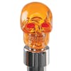 49" Stainless Steel LED Skull Lens Bumper Guides Skull LED Image