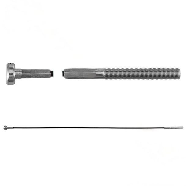 33.3" Freightliner Cascadia Cable Air Tank Mounting Default