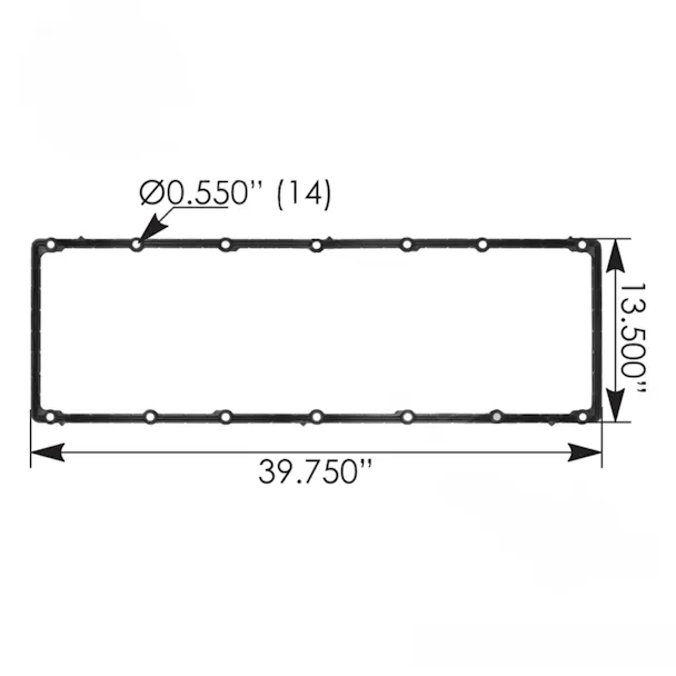 Caterpillar | C11 | C13 | Oil Pan Gasket | 2173673