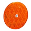 Center Mount Bolt Reflector 20 Pack - Amber side view