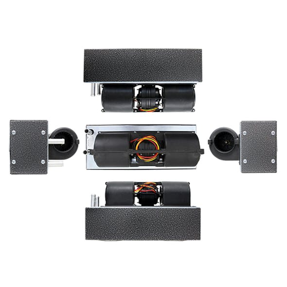 High Output Auxiliary Heater 30,000 BTU Various Angles