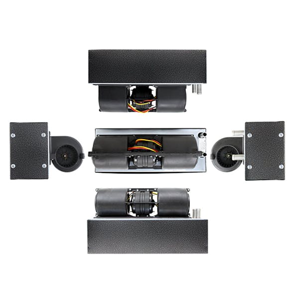 High Output Quiet Auxiliary 12V Heater 30,000 BTU Various Angles