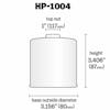 K&N Heavy Duty Engine Oil Filter HP-1004 Chart