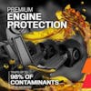 Premium Engine Protection

Traps Up To 98% Of Contaminants At 30 Microns