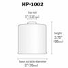 K&N Universal Heavy Duty Oil Filter HP-1002 chart