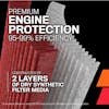 Premium Engine Protection 95-99% Efficiency

Constructed Of 2 Layers Of Dry Synthetic Filter Media