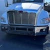 Peterbilt 536 537 548 SFA 12" Bumper By Valley Chrome Installed On Truck