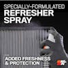 Specifically-Formulated Refresher Spray

For Added Freshness And Protection
