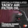 Specially-Formulated Tacky Air Filter Oil

For Premium Engine Protection