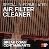 Specially-Formulated Air Filter Cleaner

Engineered To Break Down Contaminants