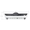 Hino 155 195 White Painted Grille - Dimensions