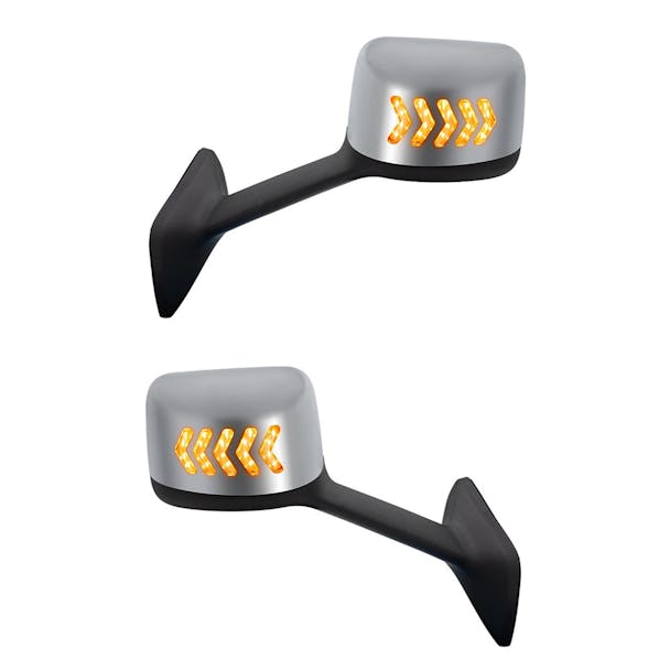 International LT Mirror Assembly With Sequential LED Turn Signals - Both Sides