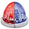Dual Revolution Watermelon LED Turn Signal And Marker Light Red/Blue
