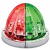 Dual Revolution Watermelon LED Turn Signal And Marker Light Red/Green