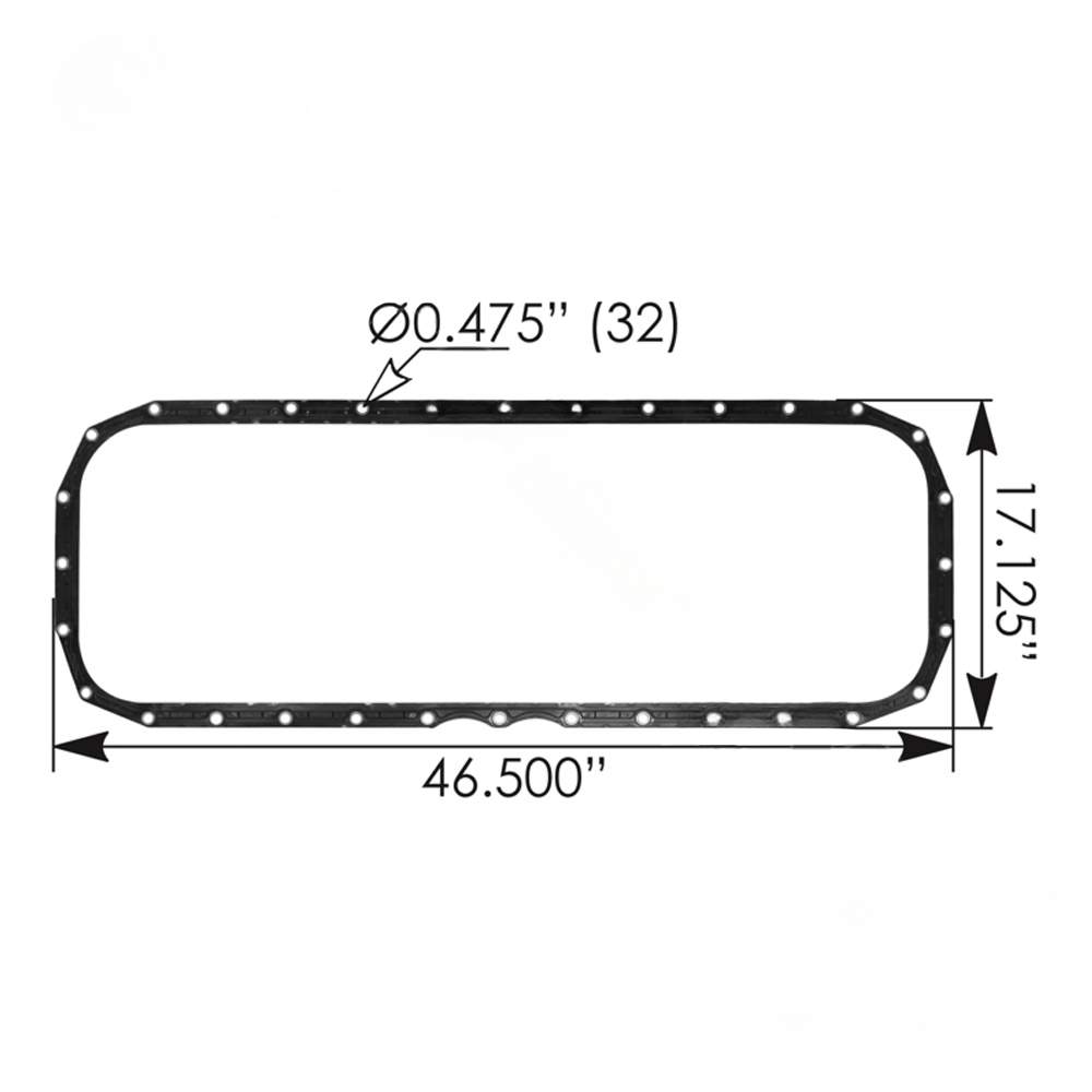 Cummins ISX Oil Pan 3692887 | Raney's