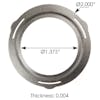 Volvo EGR Pipe Gasket With Dimensions: Inner Diameter 1.375" | Thickness: 0.004"