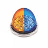 17 LED Watermelon Dual Color Amber Light Flush Mount Kit -  Amber & Blue LED