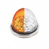 17 LED Watermelon Dual Color Amber Light Flush Mount Kit - Amber & White LED