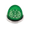 17 LED Watermelon Dual Color Amber Light Flush Mount Kit -  Green Secondary color