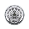 17 LED Dual Color Torpedo Cab Light - Clear Lens, LEDs Off, Front View