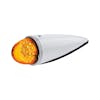 17 LED Dual Color Torpedo Cab Light - Horizontal View, Primary Color: Amber