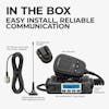 MicroMobile GMRS Two-Way Radio 15 Channels 15 Watt USB-C MXT115 - What's Included Box 2