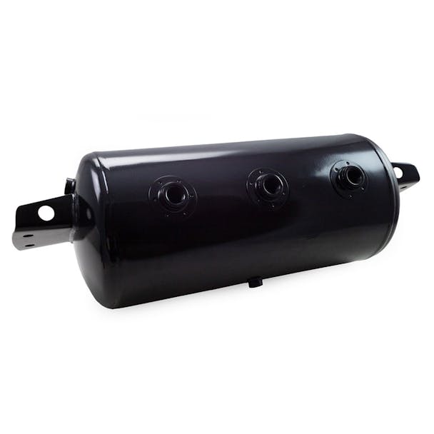 9.5" Diameter Air Tank 12-148800 HT-9500 J9500 - Reference Image: Black Coated Steel