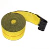 4" Wide 30' Winch Strap with Flat Hook - Spooled strap with flat hook
